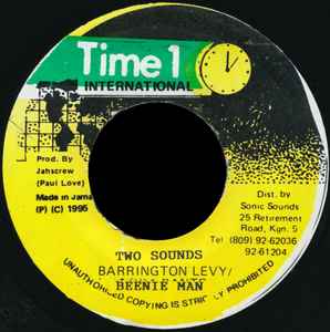 ReggaeCollector.com - Barrington Levy / Beenie Man - Two Sounds (Time 1 International JM) Hassle-Free Returns