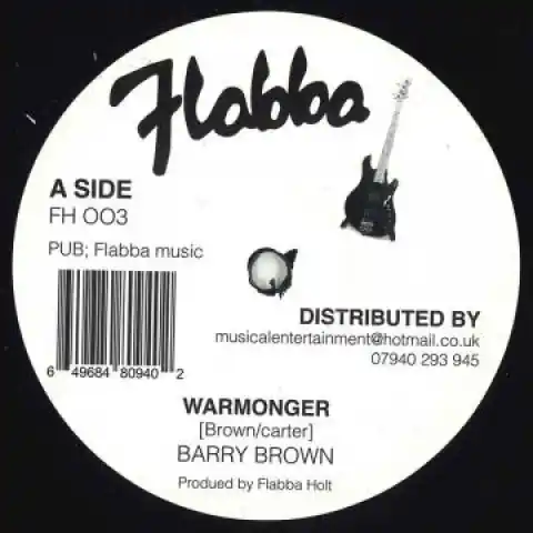 Must Have ReggaeCollector.com - Barry Brown / Roots Radics - Warmonger / Fight Radics (Flabba UK)