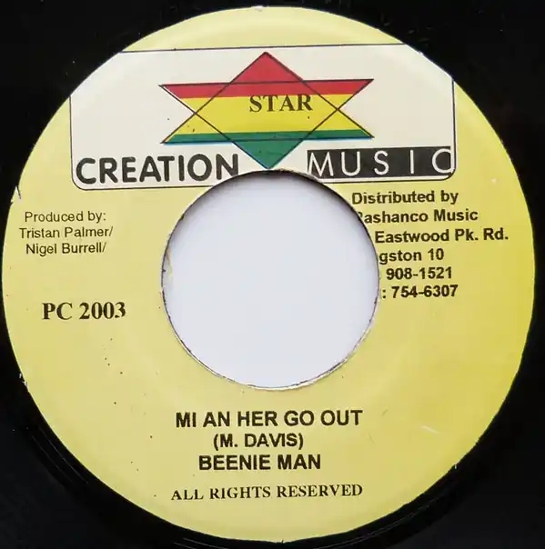Buy Direct ReggaeCollector.com - Beenie Man - Mi An Her Go Out (Creation Star Music JM)
