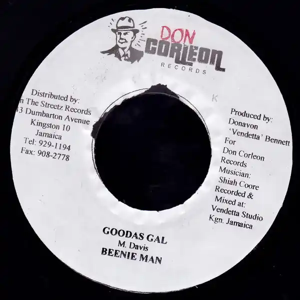 Direct From Factory ReggaeCollector.com - Beenie Man - Goodas Gal (Don Corleon Records JM)