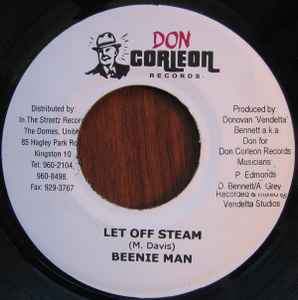 Place Order ReggaeCollector.com - Beenie Man - Let Off Steam (Don Corleon Records JM)