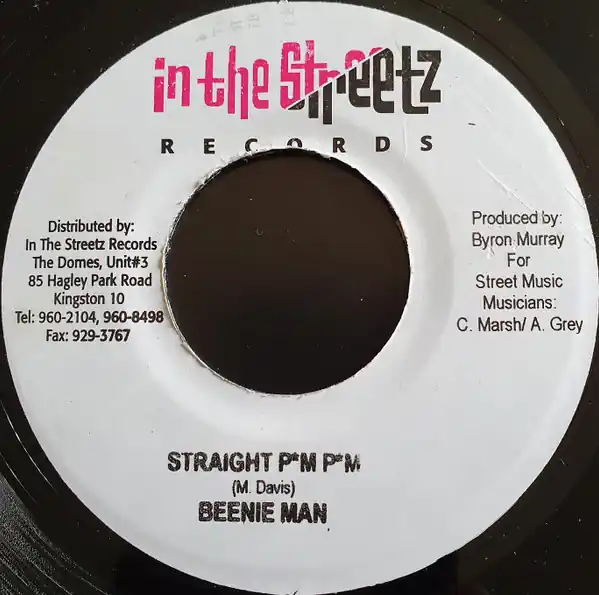 ReggaeCollector.com - Beenie Man - Straight P*m P*m (In The Streetz Records JM) Top Rated