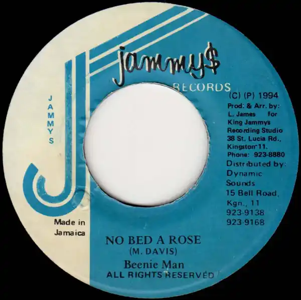 ReggaeCollector.com - Beenie Man - No Bed A Rose (Jammy's Records JM) Top Rated