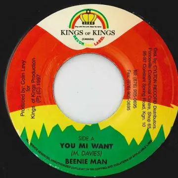Bulk Order ReggaeCollector.com - Beenie Man - You Mi Want (Kings Of Kings)