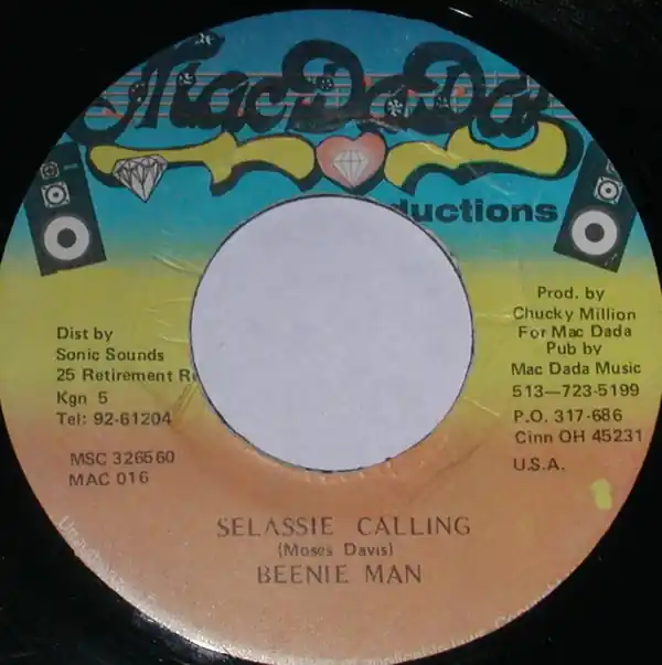ReggaeCollector.com - Beenie Man - Selassie Calling(Mac Dada Productions JM) Hassle-Free Returns