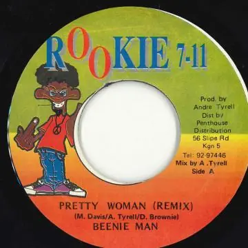 Hassle-Free Returns ReggaeCollector.com - Beenie Man - Pretty Woman (Remix) (Rookie 7-11)