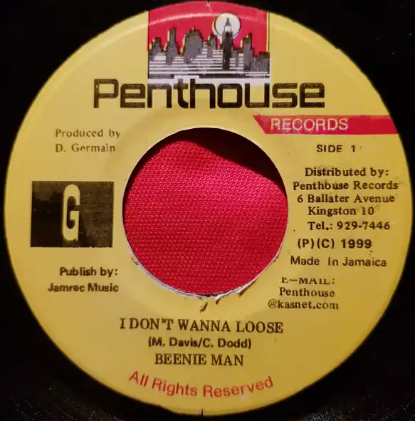 ReggaeCollector.com - Beenie Man - I Don't Wanna Loose (Penthouse Records JM) Get Yours
