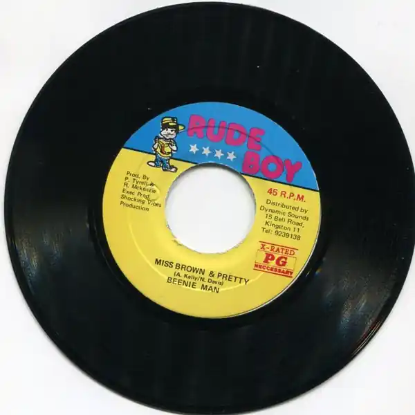 ReggaeCollector.com - Beenie Man - Miss Brown & Pretty (Rude Boy JM) Free Shipping