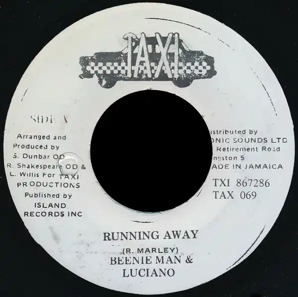 ReggaeCollector.com - Beenie Man & Luciano - Running Away (Taxi JM) Today Only
