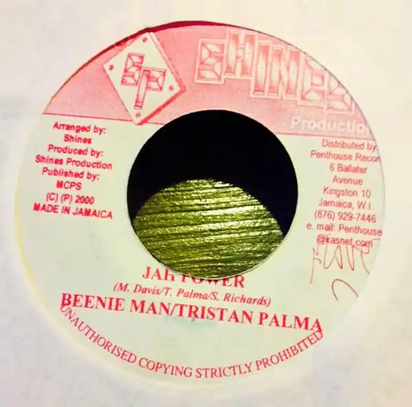 ReggaeCollector.com - Beenie Man & Tristan Palmer - Jah Power (Shines Production JM) Time-Limited