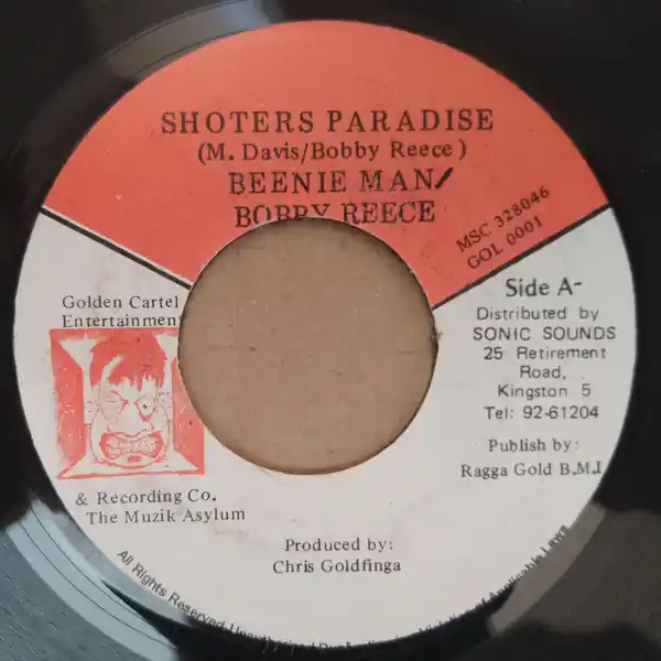 ReggaeCollector.com - Beenie Man / Bobby Reece - Shoters Paradise (Golden Cartel Entertainment JM) Top Rated