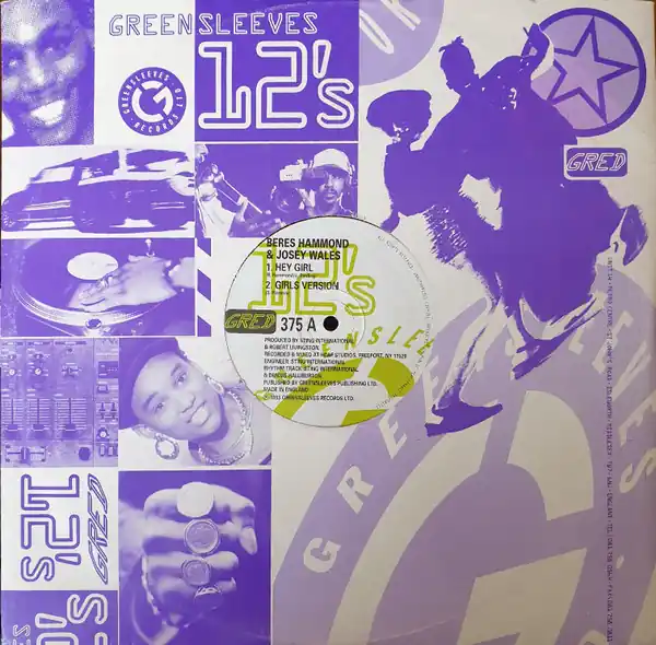 Secure Checkout ReggaeCollector.com - Beres Hammond & Josey Wales - Hey Girl (Greensleeves Records UK)