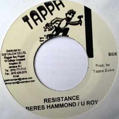 ReggaeCollector.com - Beres Hammond / U-Roy - Resistance (Tappa Records JM) Direct From Factory