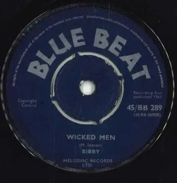 ReggaeCollector.com - Bibby - Wicked Men (Blue Beat UK) Price Cut