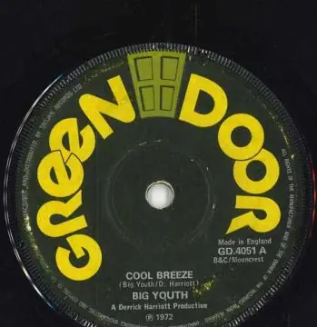 Brand New ReggaeCollector.com - Big Youth - Cool Breeze (Green Door UK)