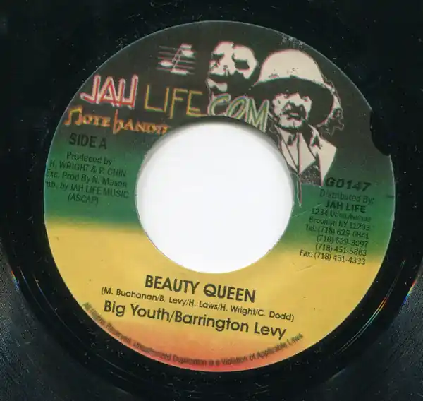 ReggaeCollector.com - Big Youth / Barrington Levy - Beauty Queen (Jah Life Com US) Clearance