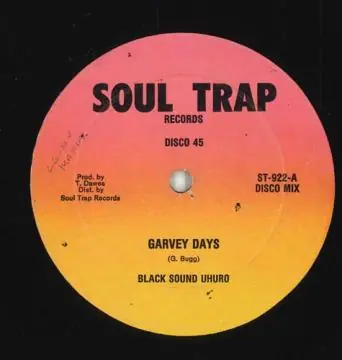 In Demand ReggaeCollector.com - Black Sound Uhuro (Black Uhuru) - Garvey Days (Soul Trap)