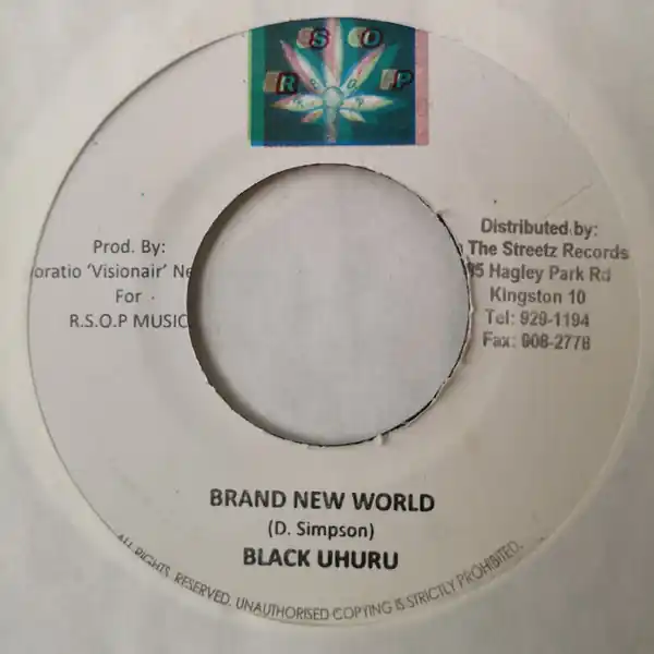 Premium ReggaeCollector.com - Black Uhuru - Brand New World (RSOP Records JM)