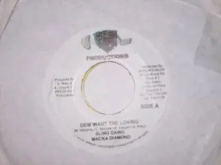 ReggaeCollector.com - Bling Dawg, Macka Diamond - Dem Want The Loving (Fresh Ear JM) Top Rated