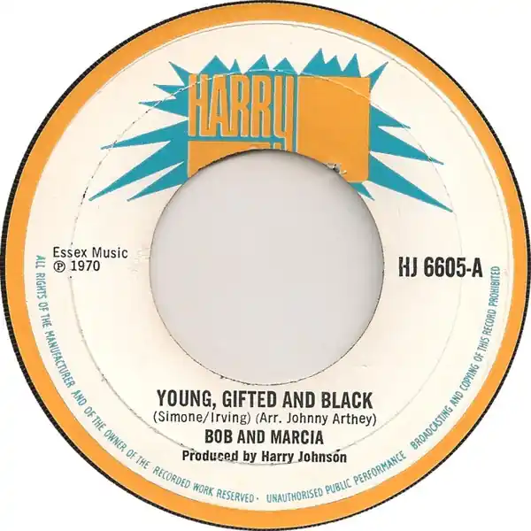 ReggaeCollector.com - Bob & Marcia / The Jay Boys - Young, Gifted And Black (Harry J Records UK) Holiday Sale