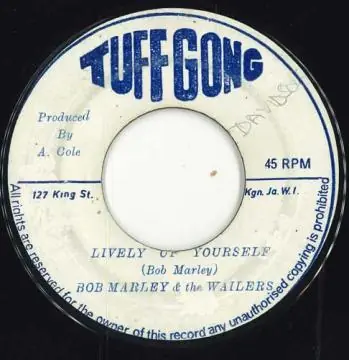 Trusted Brand ReggaeCollector.com - Bob Marley, Wailers - Lively Up Yourself (Tuff Gong)