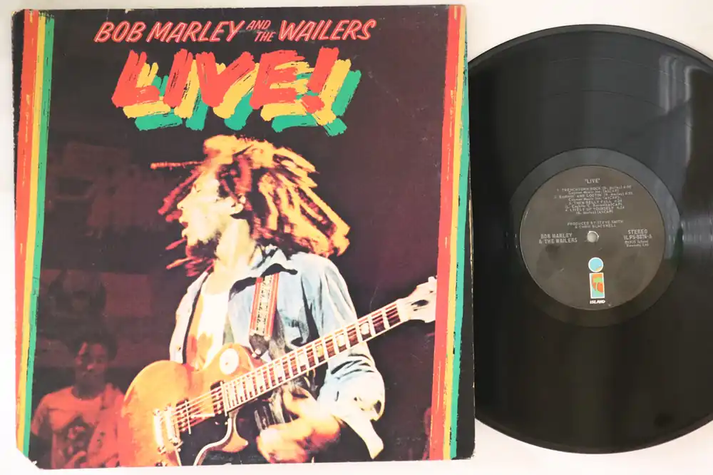 ReggaeCollector.com - Bob Marley & The Wailers - Live! (Island Records US) Hot Deal