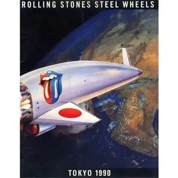 Latest ReggaeCollector.com - Book - Rolling Stones Steel Wheels Tokyo 1990 (Concert Pamphlet) (Blank)