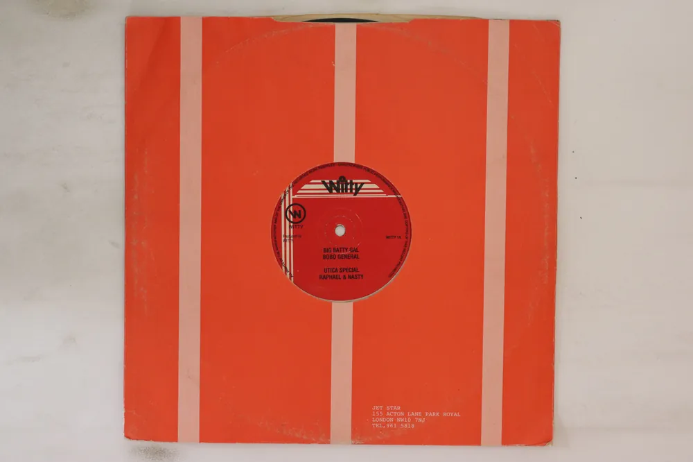 ReggaeCollector.com - Bobo General / Sir Rafael & Nass-T / Echo Minott - Big Batty Gal / Utica Special / What A Heat (Witty UK) Secure Checkout