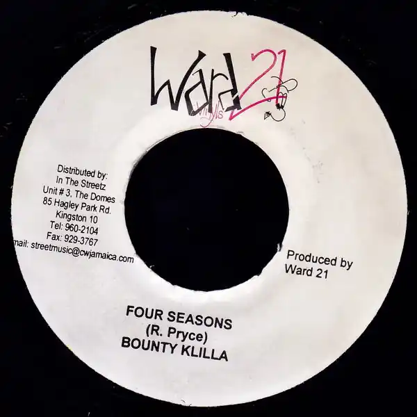 ReggaeCollector.com - Bounty Killer - Four Seasons (Ward 21 JM) Deal