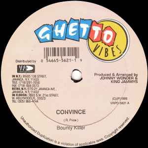 ReggaeCollector.com - Bounty Killer / Angel Doolas & Black Mice - Convince / Stroke Up Up (Ghetto Vibes US) Luxury