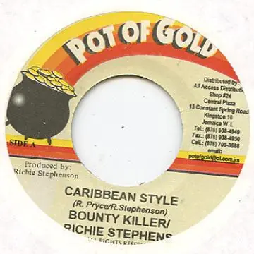 ReggaeCollector.com - Bounty Killer, Richie Stephens - Caribbean Style (Pot Of Gold) Weekend Sale