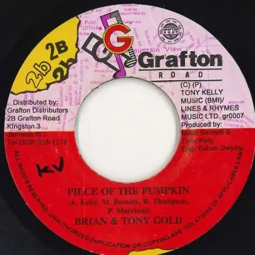 Best Price ReggaeCollector.com - Brian, Tony Gold - Piece Of The Pumpkin (Grafton)