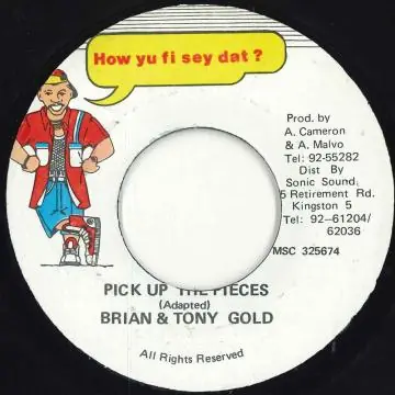 Hot Deal ReggaeCollector.com - Brian, Tony Gold - Pick Up The Pieces (How Yu Fi Sey Dat)