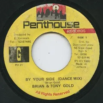 ReggaeCollector.com - Brian & Tony Gold - By Your Side (Penthouse Records JM) Popular