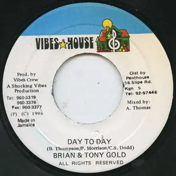 ReggaeCollector.com - Brian & Tony Gold - Day To Day (Vibes House JM) Factory Price
