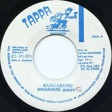 Price Drop ReggaeCollector.com - Brigadier Jerry - Bangarong (Tappa Records JM)