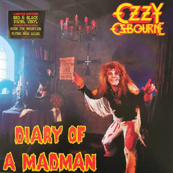 Sale Buy Ozzy Osbourne : Diary Of A Madman (LP, Album, Ltd, RE, Red) Online for a great price