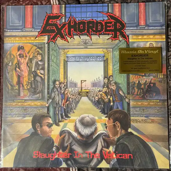 High Quality Buy Exhorder : Slaughter In The Vatican (LP, Album, Ltd, Num, RE, Cry) Online for a great price