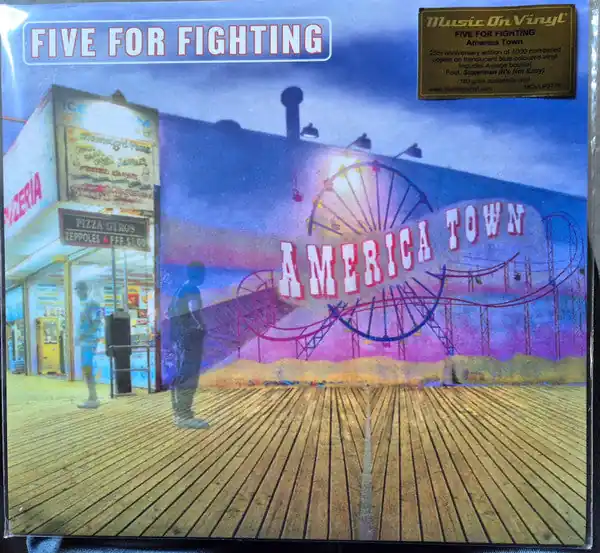 Crafted Buy Five For Fighting : America Town (LP, Album, Ltd, Num, RE, Blu) Online for a great price