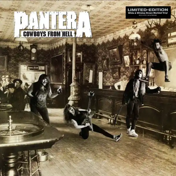 Grab Now Buy Pantera : Cowboys From Hell (LP, Album, Ltd, RE, Whi) Online for a great price