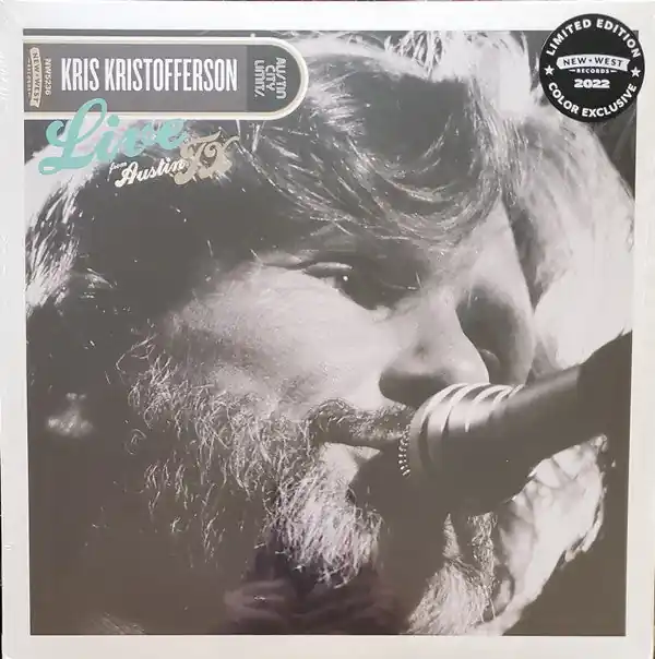 Price Cut Buy Kris Kristofferson : Live From Austin TX (LP, Ltd, Gre + LP, S/Sided, Ltd, Gre + Album, RE) Online for a great price