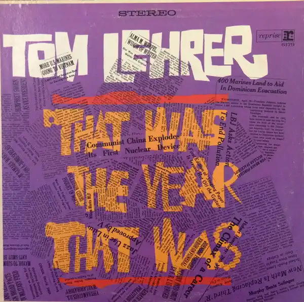 Bargain Buy Tom Lehrer : That Was The Year That Was (LP, Album, RE, Win) Online for a great price