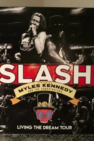 Premium Buy Slash featuring Myles Kennedy and The Conspirators : Living The Dream Tour (3xLP, Album, Ltd, Red) Online for a great price