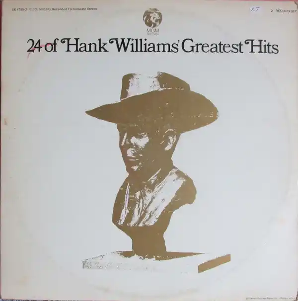Exclusive Offer Buy Hank Williams : 24 Of Hank Williams' Greatest Hits (2xLP, Comp, Ric) Online for a great price