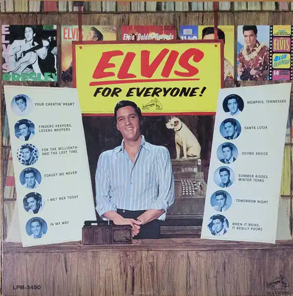 Buy Elvis Presley : Elvis For Everyone! (LP, Album, Mono, Ind) Online for a great price Cheap