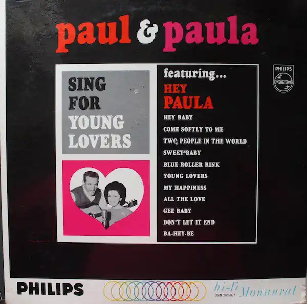 Buy Paul & Paula : Sing For Young Lovers (LP, Album, Mono) Online for a great price One Day Deal