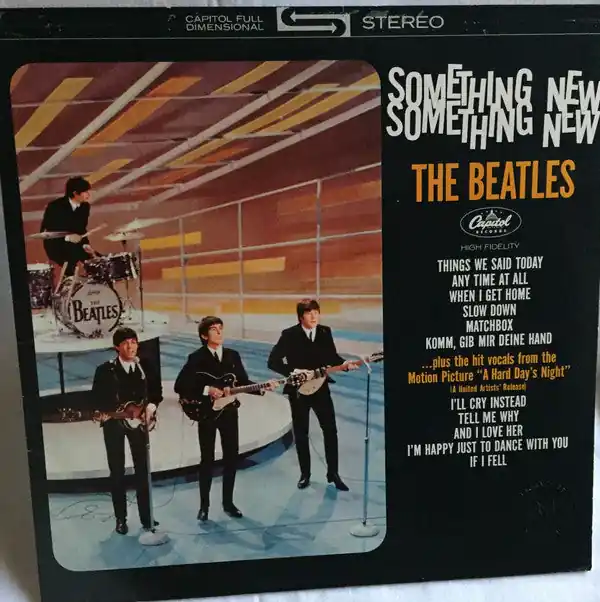 Buy The Beatles : Something New (LP, Album, RE, Win) Online for a great price Best Price