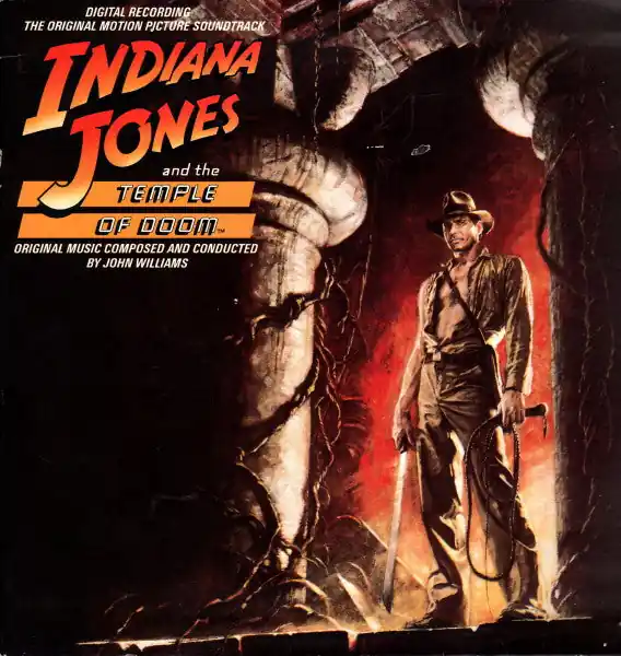 Popular Buy John Williams : Indiana Jones And The Temple Of Doom (The Original Motion Picture Soundtrack) (LP, Album, Gat) Online for a great price
