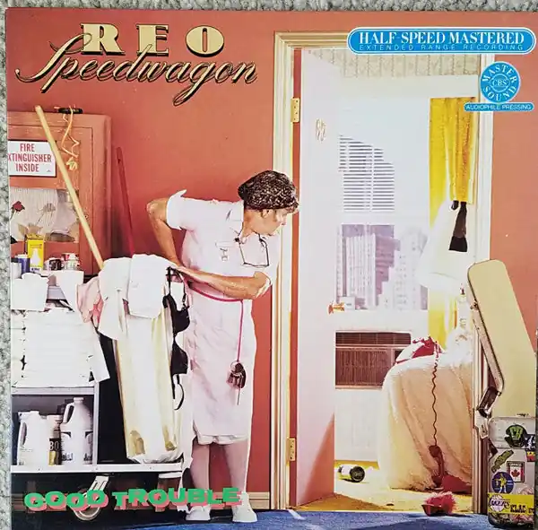 Buy REO Speedwagon : Good Trouble (LP, Album, RE, Hal) Online for a great price No Minimum Order