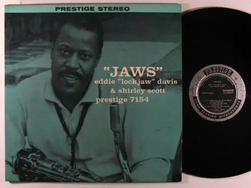 Fast Shipping Buy Eddie Davis* With Shirley Scott : Jaws (LP, Album) Online for a great price